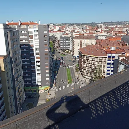 El Capricho La Terraza, Gran Terraza Con Vistas Y Parking Incluido * Gijón