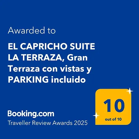 El Capricho La Terraza, Gran Terraza Con Vistas Y Parking Incluido Apartment *